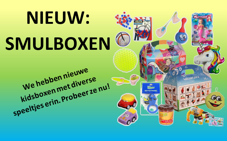 Smulboxen nu leverbaar