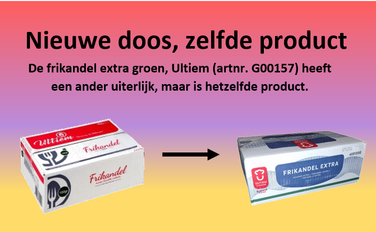 Zelfde product, andere verpakking
