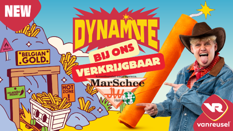 Dynamite, hij is er