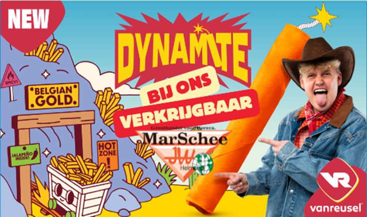 Dynamite, hij is er